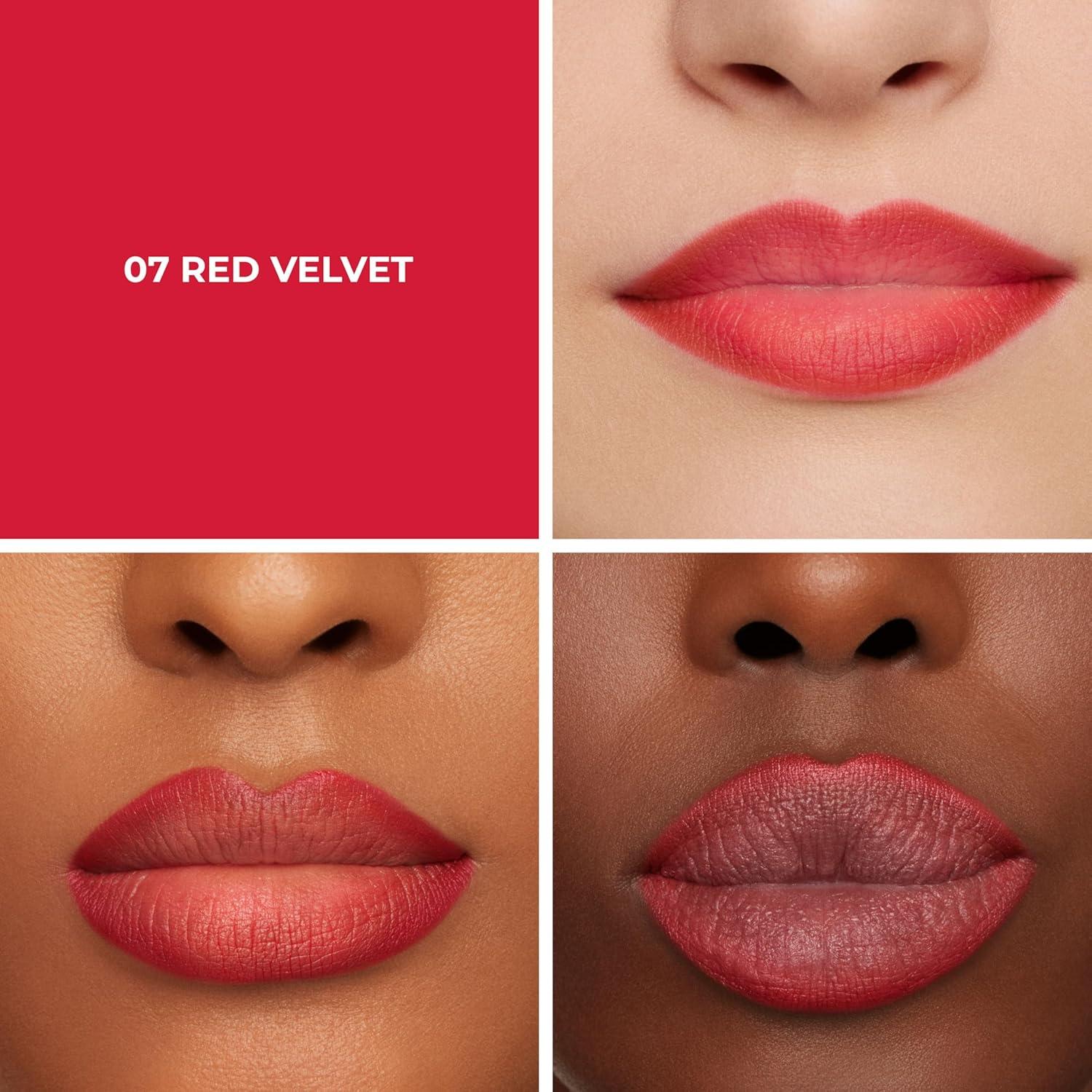 imageLaura Mercier Caviar Perfecting Lip Liner Pencil 16HR Longwear Comfortable NonDragging Application Feather and WaterProof Infused with French Hyaluronic Acid and Vitamin E07 Red Velvet  Bright BlueRed