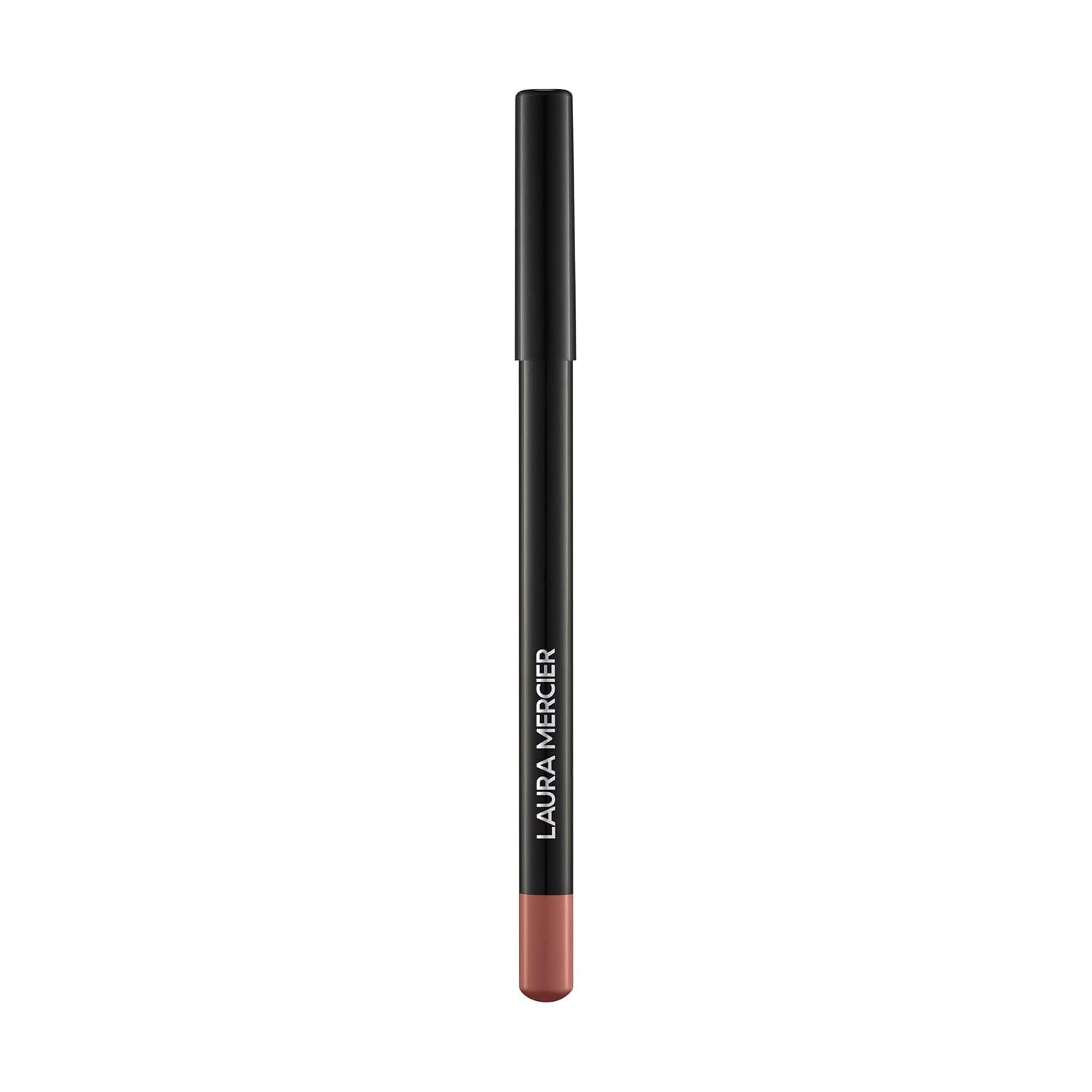 imageLaura Mercier Caviar Perfecting Lip Liner Pencil 16HR Longwear Comfortable NonDragging Application Feather and WaterProof Infused with French Hyaluronic Acid and Vitamin E02 Plush Pink  Deep Rosey Brown