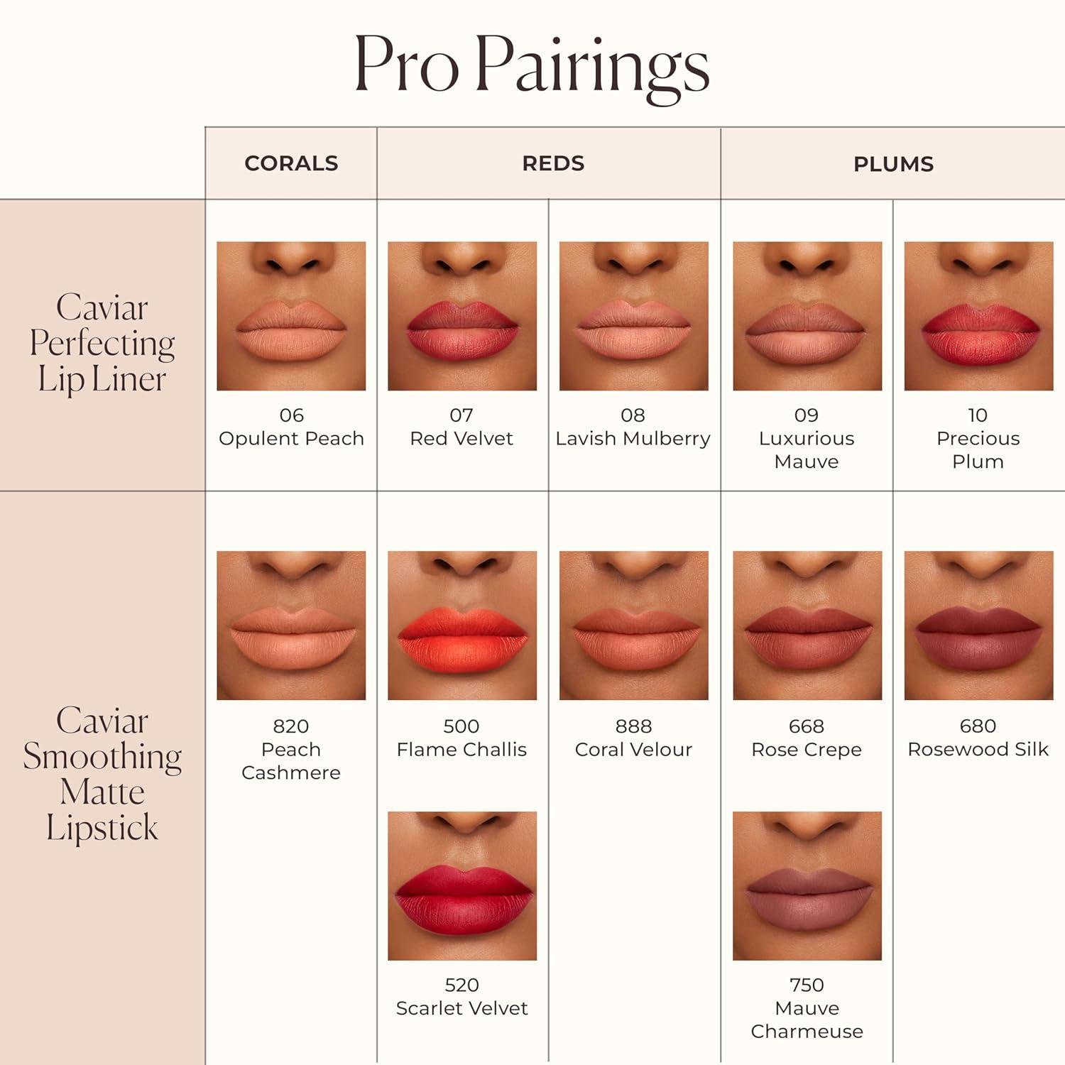 imageLaura Mercier Caviar Perfecting Lip Liner Pencil 16HR Longwear Comfortable NonDragging Application Feather and WaterProof Infused with French Hyaluronic Acid and Vitamin E09 Luxurious Mauve  Warm Dusty Mauve