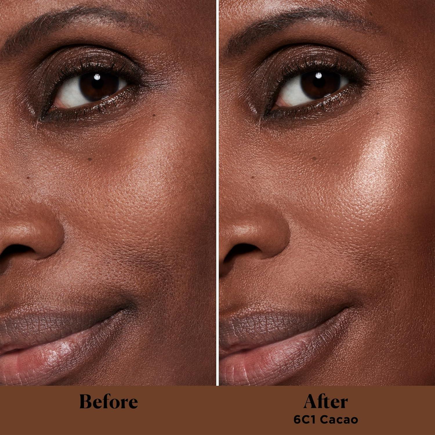 imageLaura Mercier Tinted Moisturizer Light Revealer Natural Skin Illuminator with SPF 25 All Day Hydration UltraSheer Coverage Luminous ampamp Radiant Finish Skin Tint6C1 Cacao  very deep cool 13