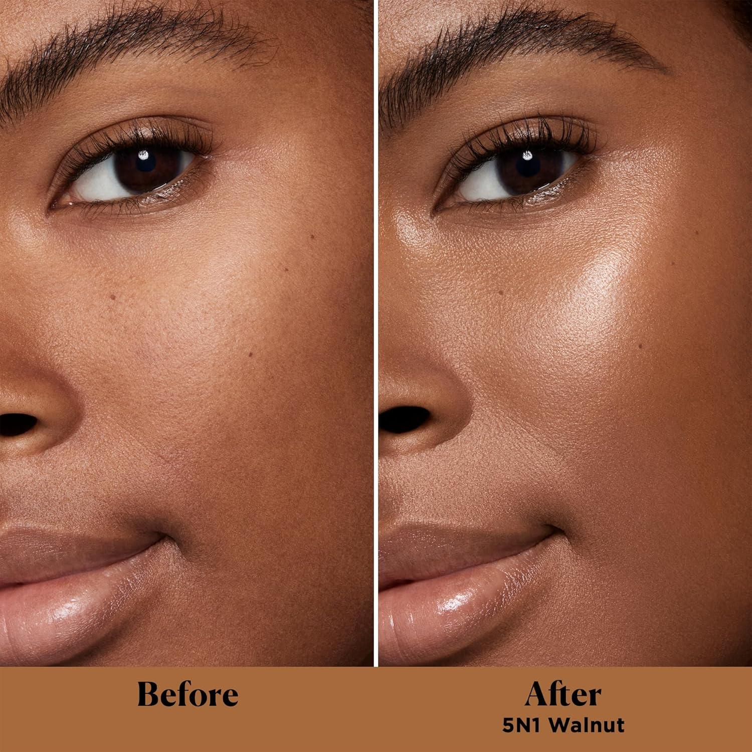 imageLaura Mercier Tinted Moisturizer Light Revealer Natural Skin Illuminator with SPF 25 All Day Hydration UltraSheer Coverage Luminous ampamp Radiant Finish Skin Tint5N1 Walnut  deep neutral 11