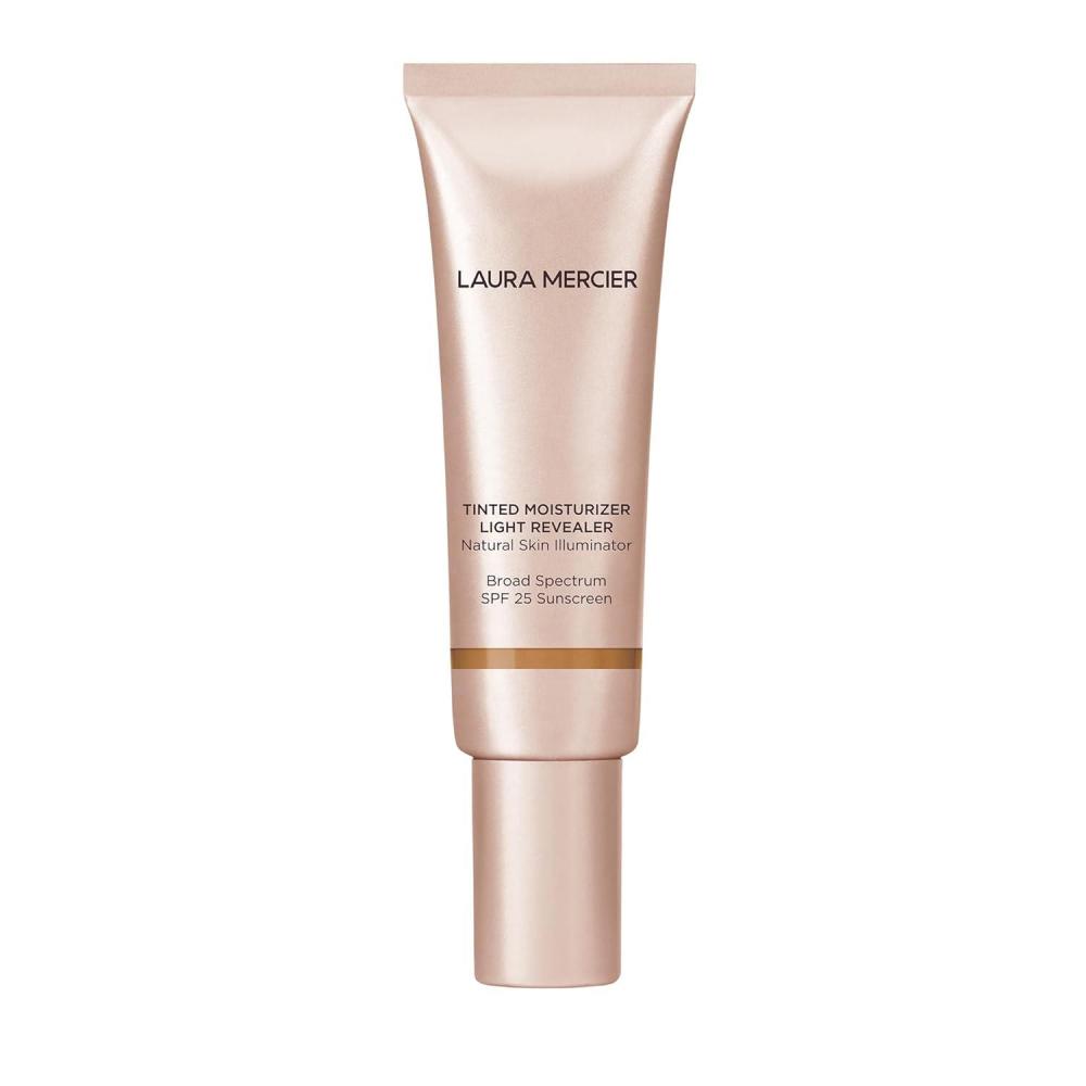 imageLaura Mercier Tinted Moisturizer Light Revealer Natural Skin Illuminator with SPF 25 All Day Hydration UltraSheer Coverage Luminous ampamp Radiant Finish Skin Tint5W1 Tan  deep warm 12