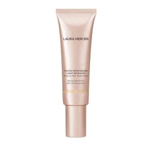 Laura Mercier Tinted Moisturizer Light Revealer Natural Skin Illuminator with SPF 25: All Day Hydration, Ultra-Sheer Coverage, Luminous & Radiant Finish, Skin Tint(0W1 Pearl – Very fair warm (02))