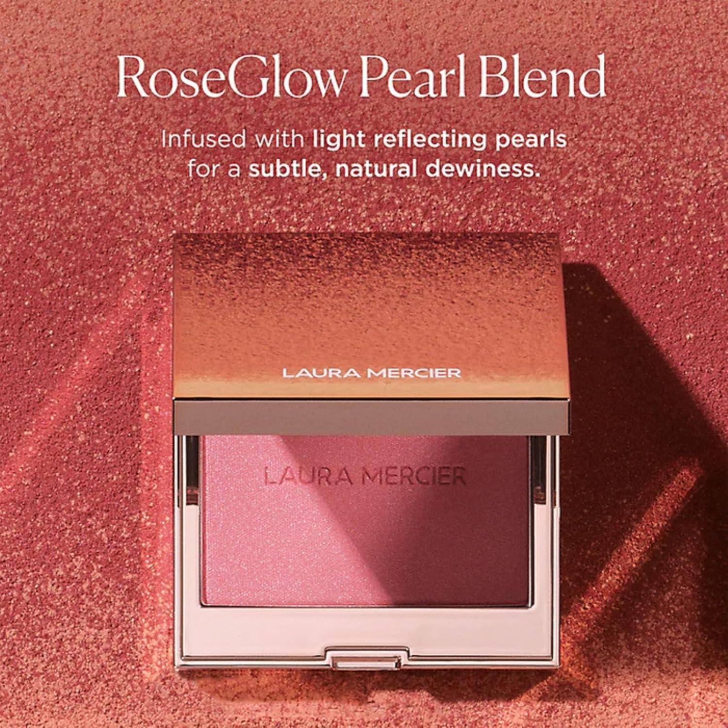 imageLaura Mercier Blush Color Infusion Sheer Pressed Powder Blush for Cheeks Buildable Formula 10HR Wear Long Lasting Color Matte and Shimmer FinishesAll That Sparkles  Shimmer Dirty Rose