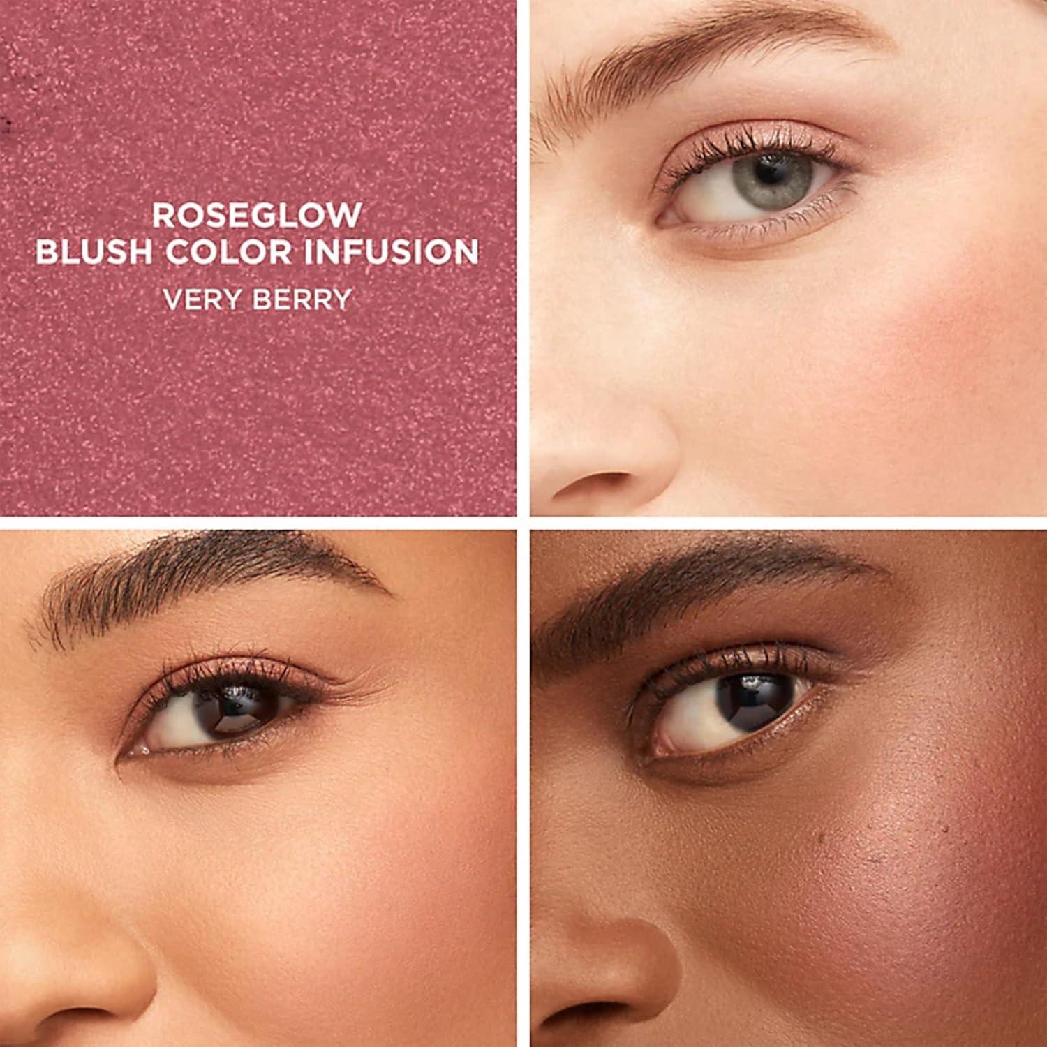imageLaura Mercier Blush Color Infusion Sheer Pressed Powder Blush for Cheeks Buildable Formula 10HR Wear Long Lasting Color Matte and Shimmer FinishesVery Berry  Shimmer Bright Berry