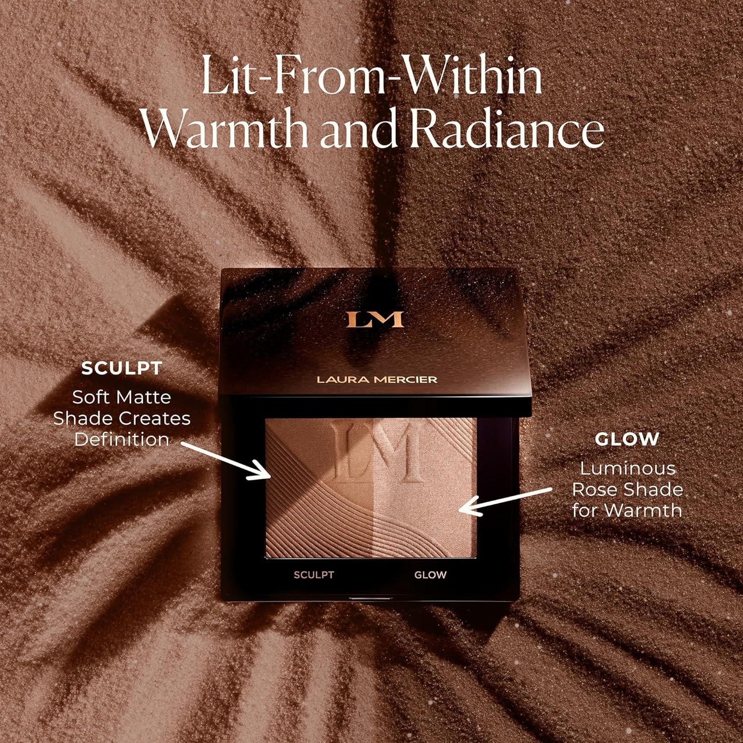 imageLaura Mercier Bronze Color Infusion 12HR Long Wear TalcFree Bronzer Powder SkinSmoothing Lightweight and Breathable Natural Glow Duo with Matte and Luminous Finishes10 SainteCroix