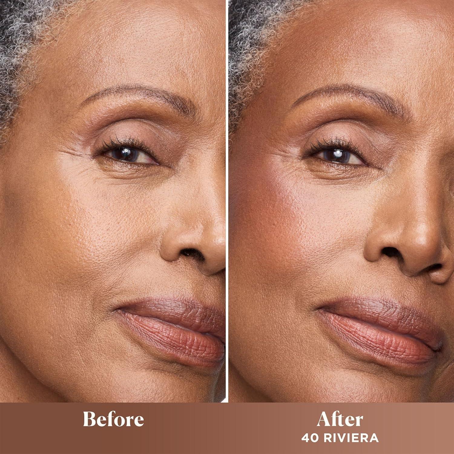 imageLaura Mercier Bronze Color Infusion 12HR Long Wear TalcFree Bronzer Powder SkinSmoothing Lightweight and Breathable Natural Glow Duo with Matte and Luminous Finishes40 Riviera