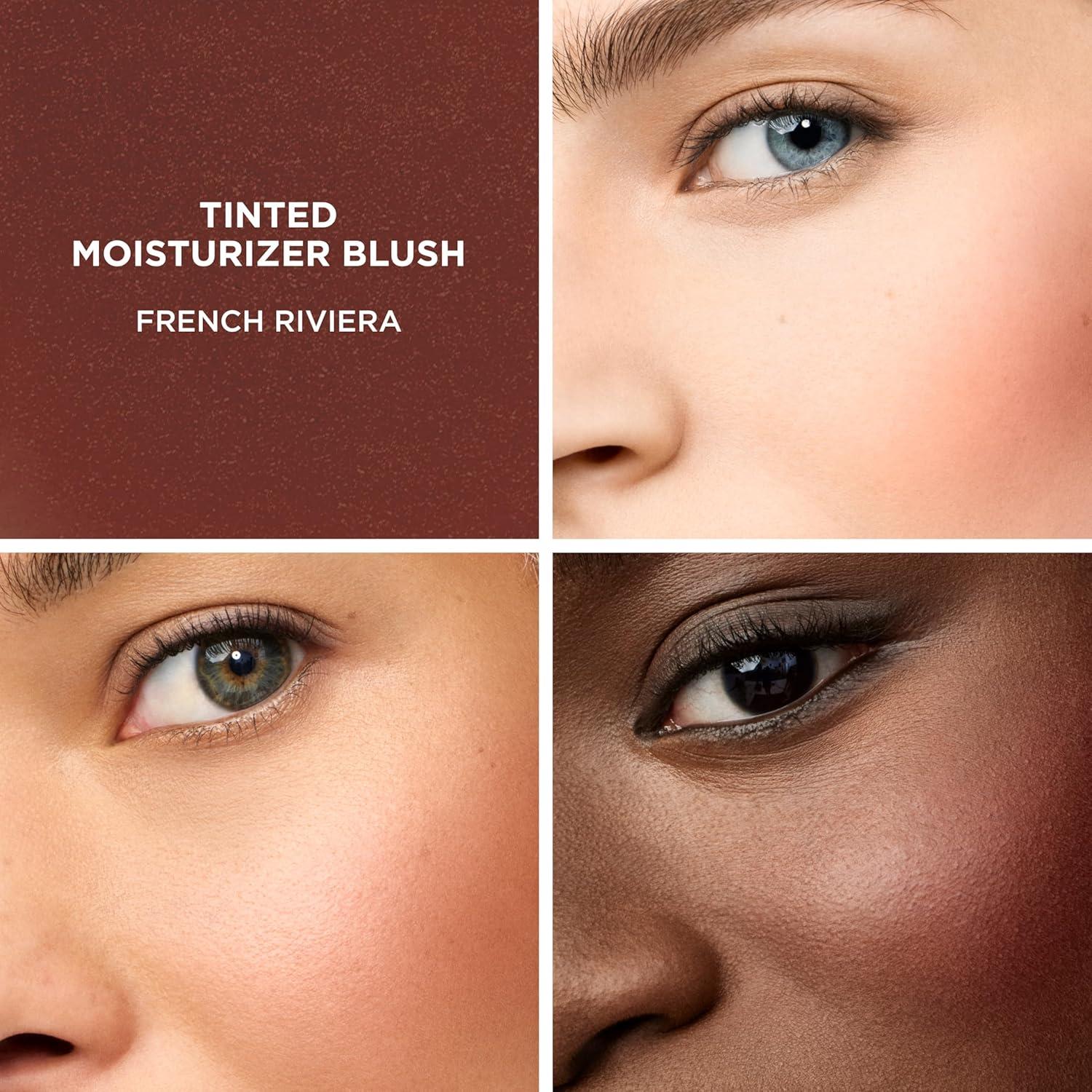 imageLaura Mercier Tinted Moisturizer Blush Long Lasting Cream Blush Lightweight Buildable Coverage 12 HR Hydrating Wear Crme and Shimmer Finishes Cheek TintFrench Riviera  Red Chocolate