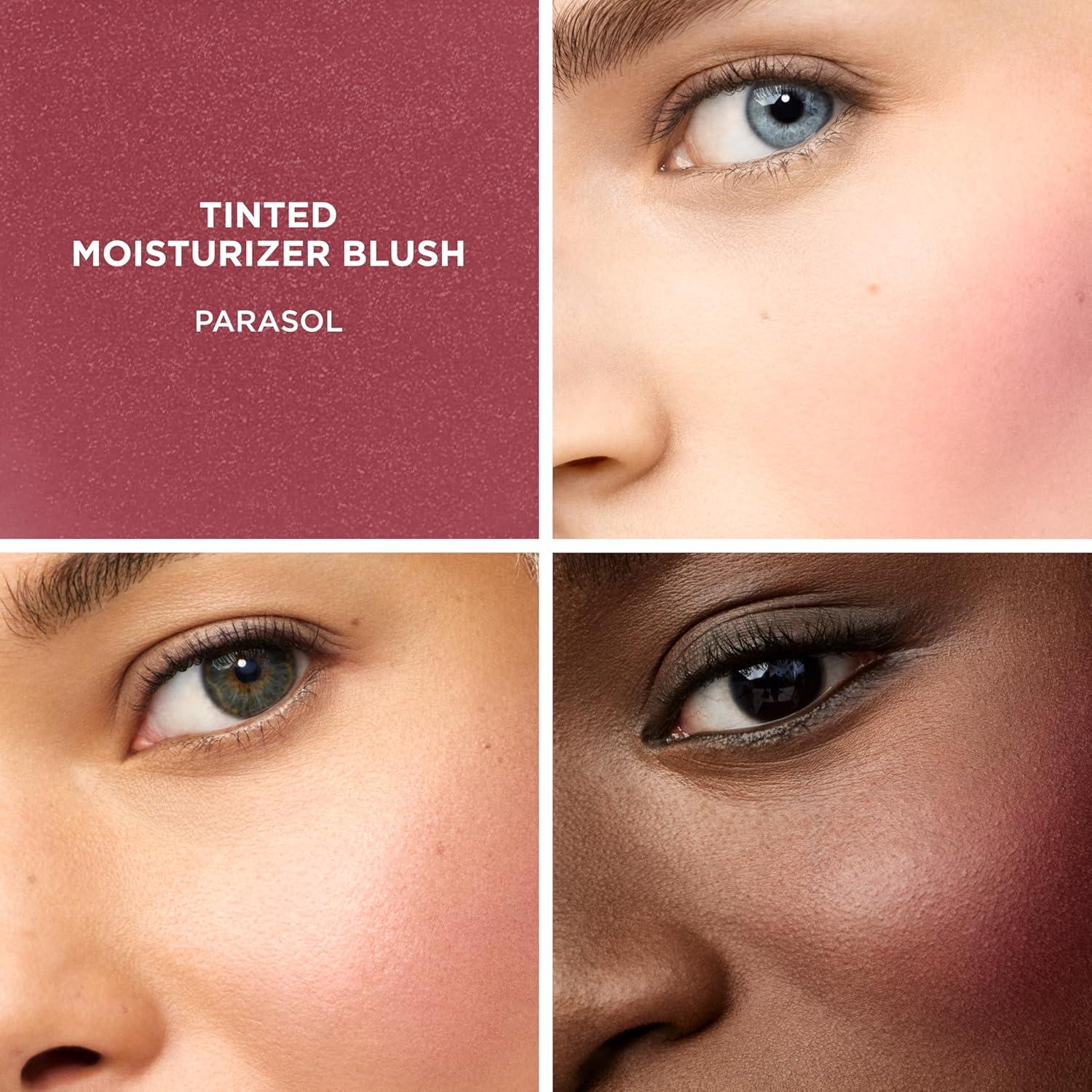 imageLaura Mercier Tinted Moisturizer Blush Long Lasting Cream Blush Lightweight Buildable Coverage 12 HR Hydrating Wear Crme and Shimmer Finishes Cheek TintParasol  Shimmering Fuchsia