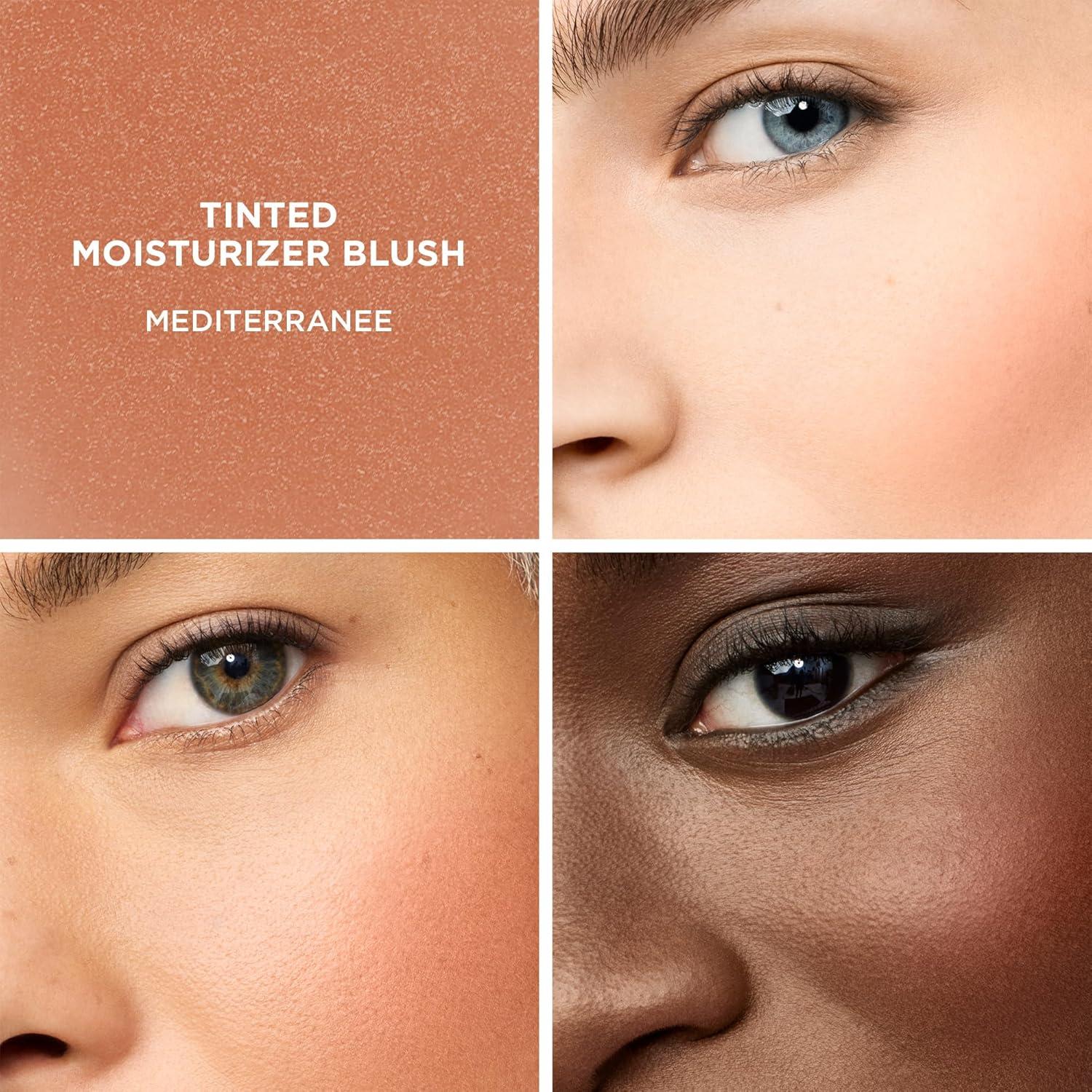 imageLaura Mercier Tinted Moisturizer Blush Long Lasting Cream Blush Lightweight Buildable Coverage 12 HR Hydrating Wear Crme and Shimmer Finishes Cheek TintMediterranee  Pale Coral Nude
