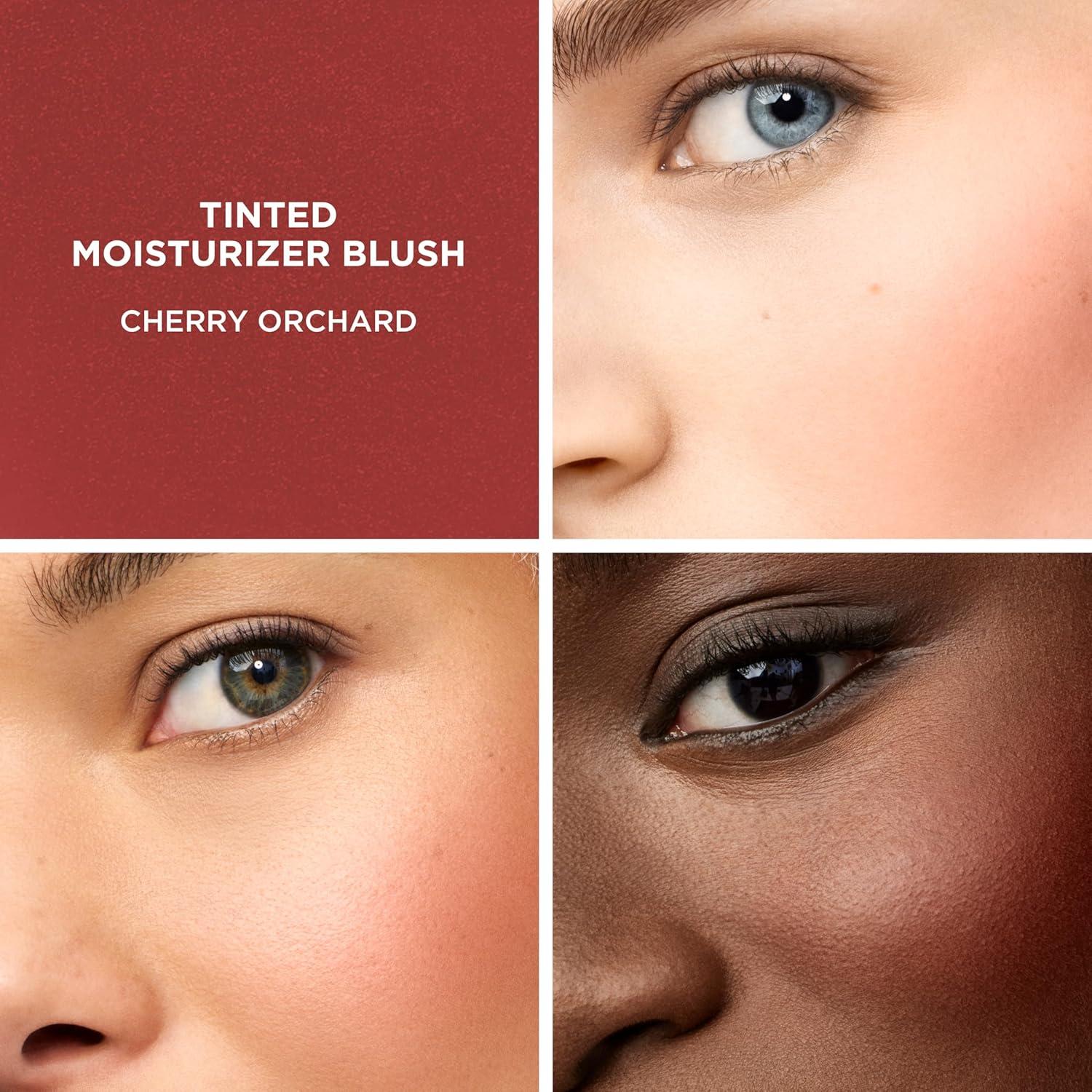 imageLaura Mercier Tinted Moisturizer Blush Long Lasting Cream Blush Lightweight Buildable Coverage 12 HR Hydrating Wear Crme and Shimmer Finishes Cheek TintCherry Orchard  Shimmering Tomato Red