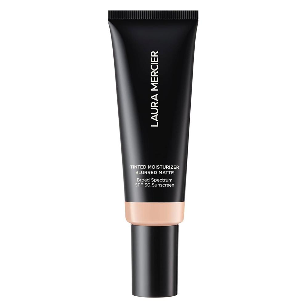 imageLaura Mercier Tinted Moisturizer Blurred Matte with SPF 30 24HR Shine Control and Blurring Long Lasting Sheer to Light Buildable Coverage Blurs the Look of Pores Skin Tint1C Cameo  Fair with cool undertones