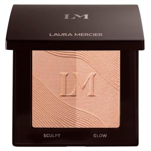 Laura Mercier Bronze Color Infusion, 12HR Long Wear, Talc-Free Bronzer Powder, Skin-Smoothing, Lightweight and Breathable, Natural Glow, Duo with Matte and Luminous Finishes(10 Sainte-Croix)