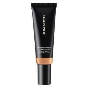 Laura Mercier Tinted Moisturizer Blurred Matte with SPF 30: 24HR+ Shine Control and Blurring, Long Lasting, Sheer to Light, Buildable Coverage, Blurs the Look of Pores, Skin Tint(5C Cedar – Medium Deep with cool undertones)
