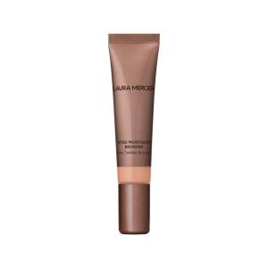 Laura Mercier Tinted Moisturizer Bronzer: Long Lasting Sheer Cream Bronzer, Weightless, Buildable Coverage, 12 HR Hydrating Wear, Non-Comedogenic, 6 Shades for All Skin Tones(02 Sundrop – Light Bronze)