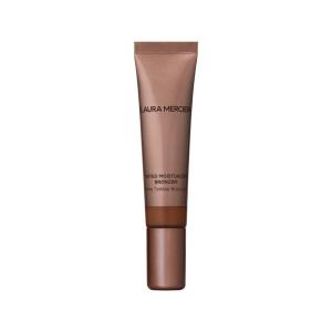 Laura Mercier Tinted Moisturizer Bronzer: Long Lasting Sheer Cream Bronzer, Weightless, Buildable Coverage, 12 HR Hydrating Wear, Non-Comedogenic, 6 Shades for All Skin Tones(05 Sunstone – Deep Bronze)