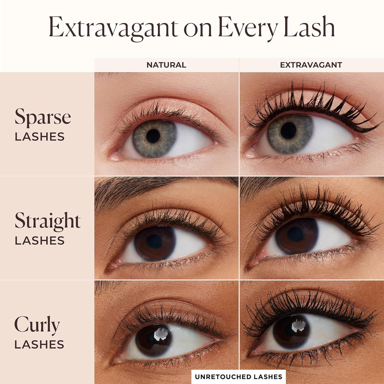 imageLaura Mercier Caviar Extravagant Mascara Volume and Length 3X Curl and Lift 24HR Buildable Wear Promotes Stronger Healthier Lashes Intense Black Smudge ampamp TransferProofFull Size