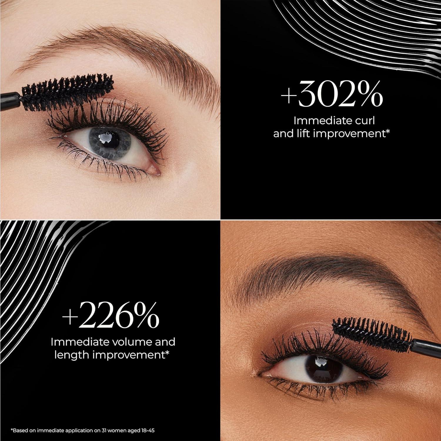 imageLaura Mercier Caviar Extravagant Mascara Volume and Length 3X Curl and Lift 24HR Buildable Wear Promotes Stronger Healthier Lashes Intense Black Smudge ampamp TransferProofFull Size