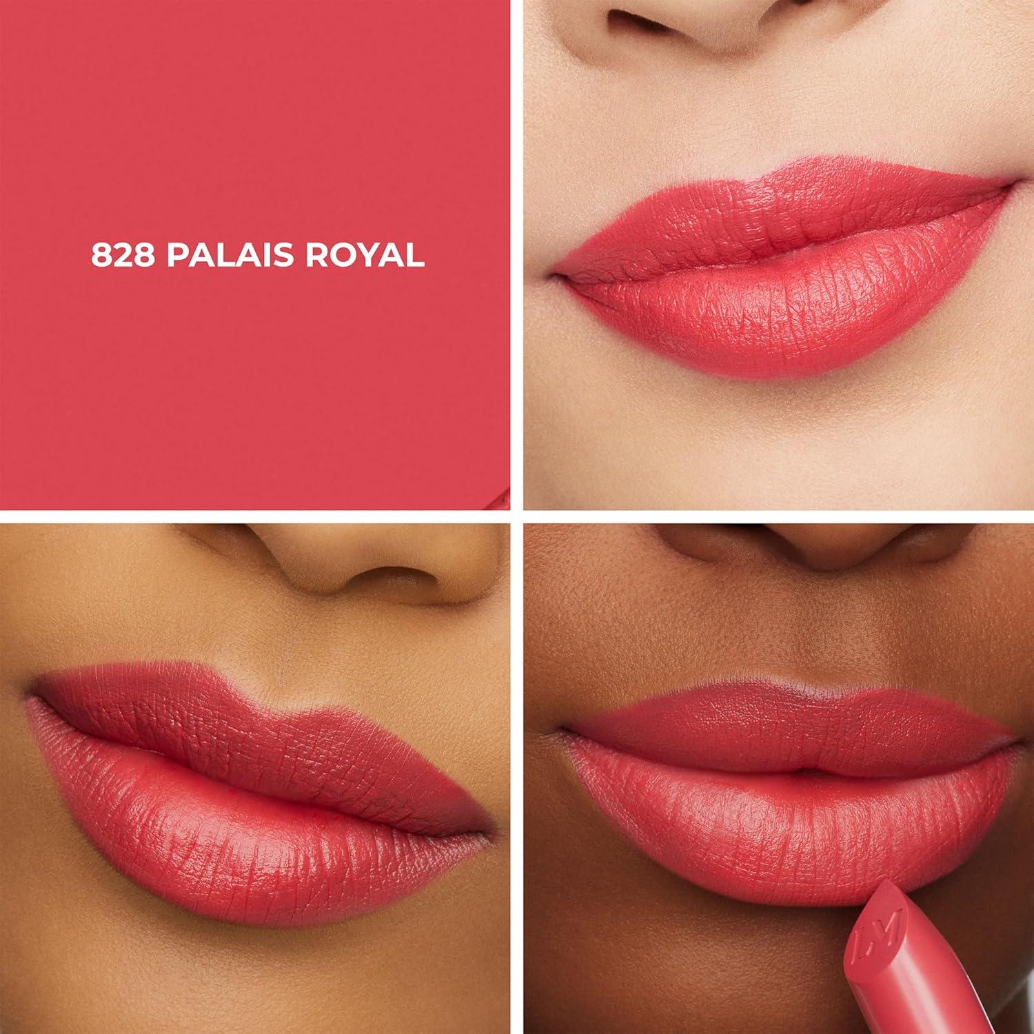 imageLaura Mercier Caviar Hydra Crme Lipstick 16HR Hydration and Lip Barrier Repair All Day Wear Plumping Smudge ampamp Fadeproof Creamy Satin Finish Infused with Hyaluronic Acid828 Palais Royal  Warm Coral