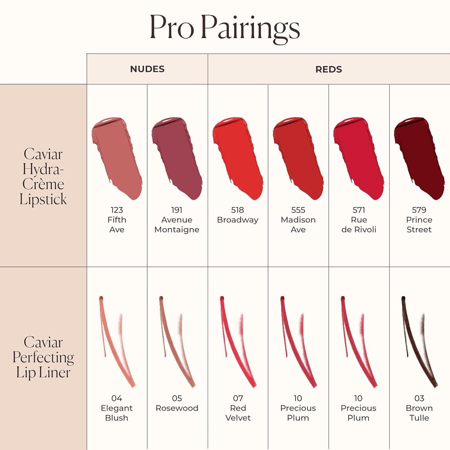 imageLaura Mercier Caviar Hydra Crme Lipstick 16HR Hydration and Lip Barrier Repair All Day Wear Plumping Smudge ampamp Fadeproof Creamy Satin Finish Infused with Hyaluronic Acid628 St Germain  Tawny Rose