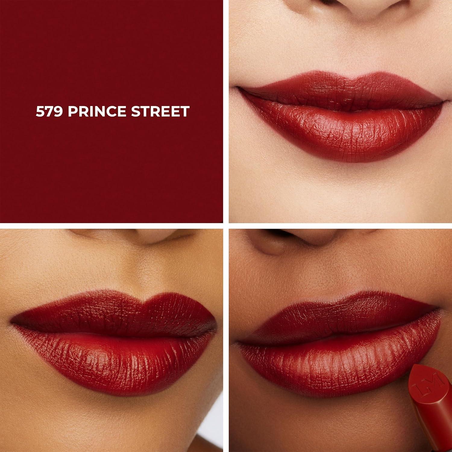 imageLaura Mercier Caviar Hydra Crme Lipstick 16HR Hydration and Lip Barrier Repair All Day Wear Plumping Smudge ampamp Fadeproof Creamy Satin Finish Infused with Hyaluronic Acid579 Prince Street  Brick Red