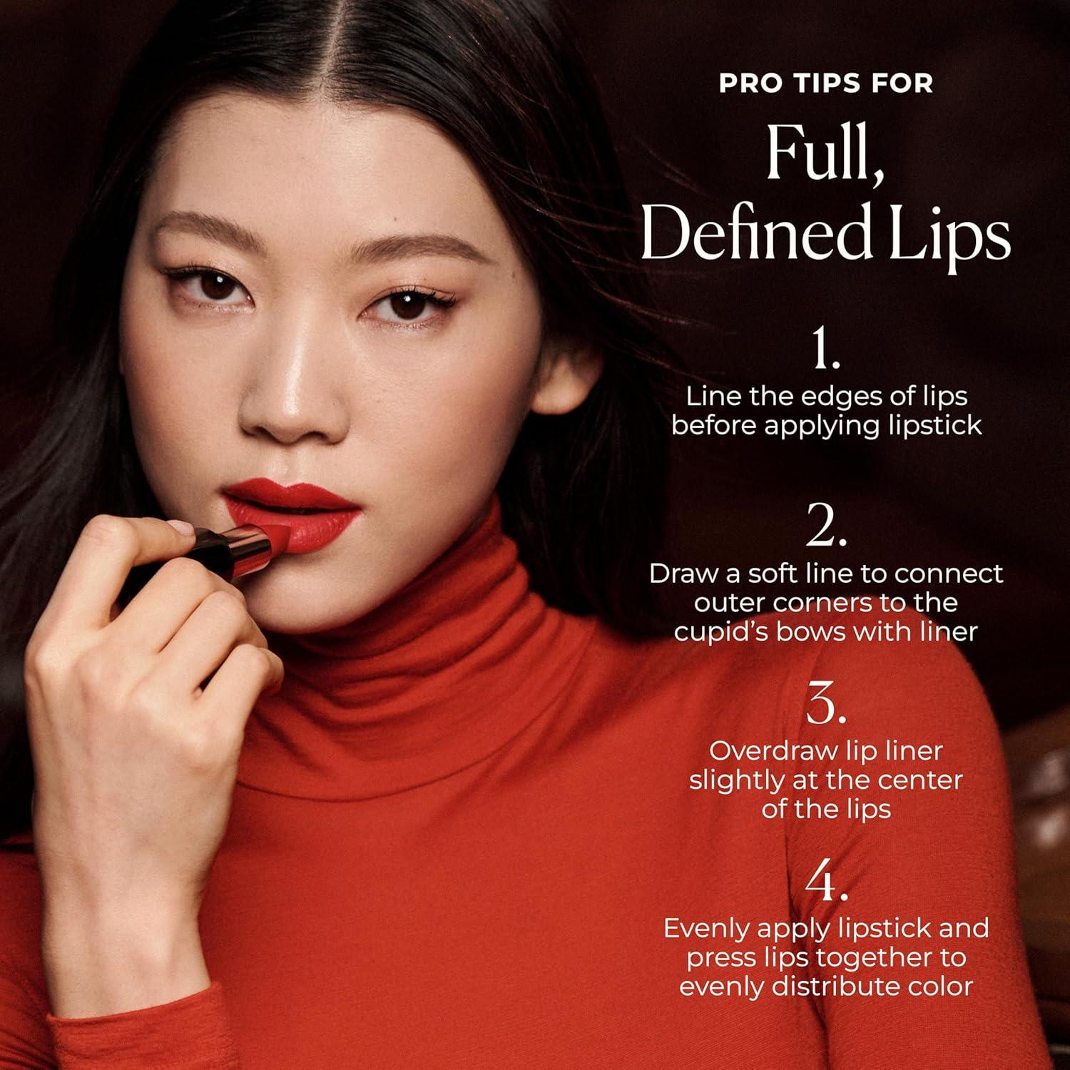 imageLaura Mercier Caviar Smoothing Matte Lipstick 16HR Hydration Long Lasting Wear High Impact Color Smudge ampamp TransferProof Hyaluronic Acid and Vitamin E Infused136 Chantilly Lace  Pale Muted Peach Beige