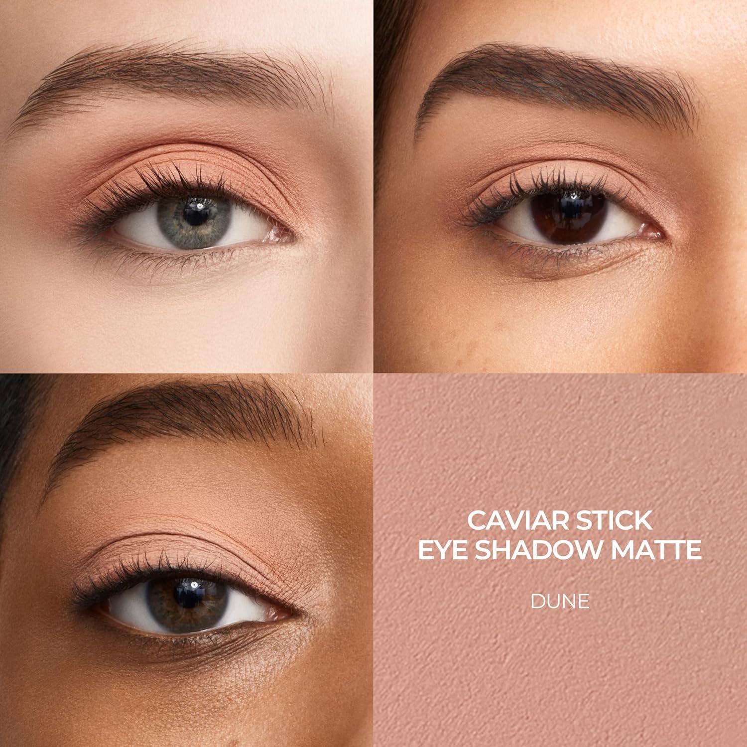 imageLaura Mercier Caviar Stick Cream Eyeshadow Shimmer and Matte Finishes 24HR Wear Long Lasting Rich Color Easily Blendable and Buildable Waterproof Hyaluronic Acid InfusedMatte Dune  Warm Sand