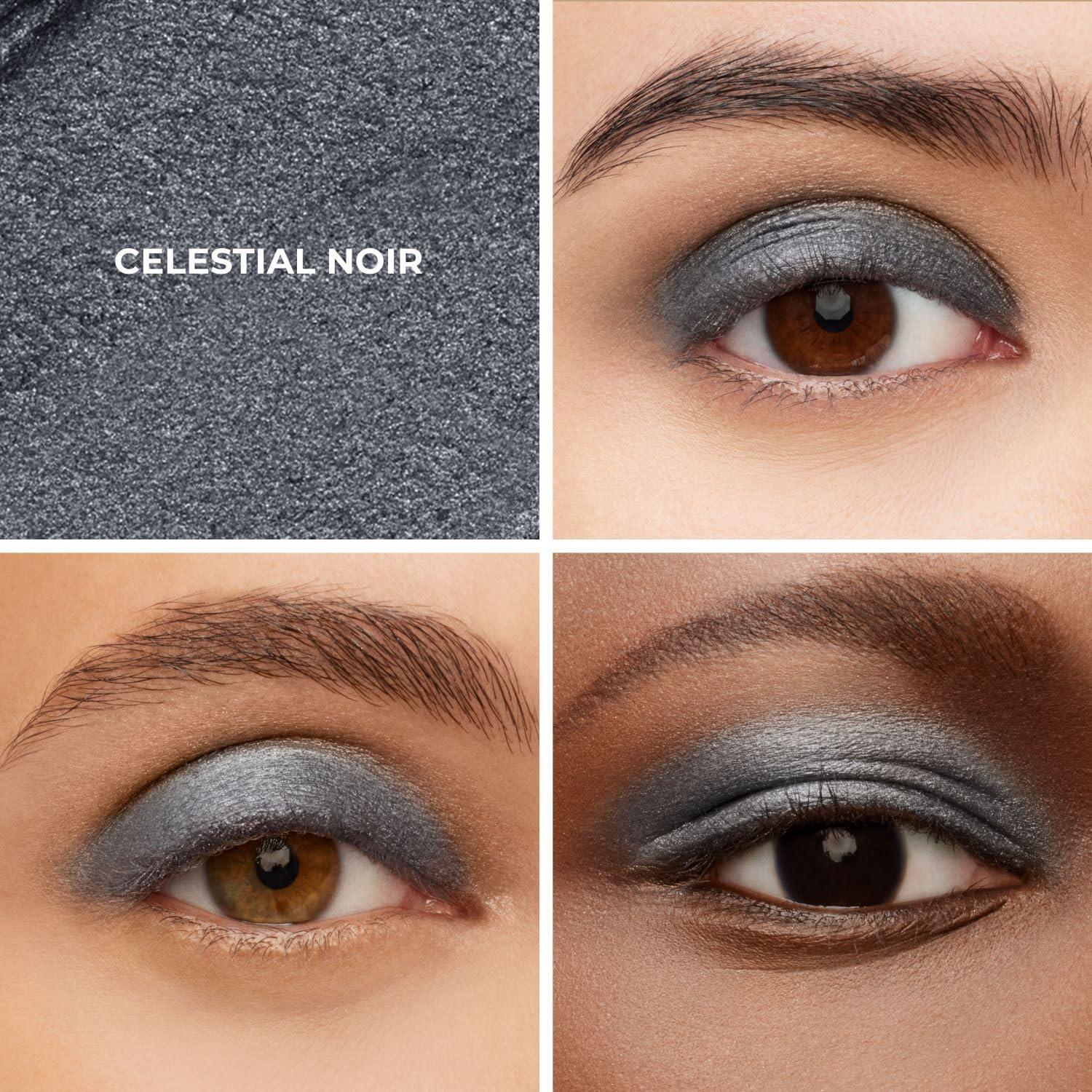 imageLaura Mercier Caviar Stick Cream Eyeshadow Shimmer and Matte Finishes 24HR Wear Long Lasting Rich Color Easily Blendable and Buildable Waterproof Hyaluronic Acid InfusedShimmer Celestial Noir  Grey metallic