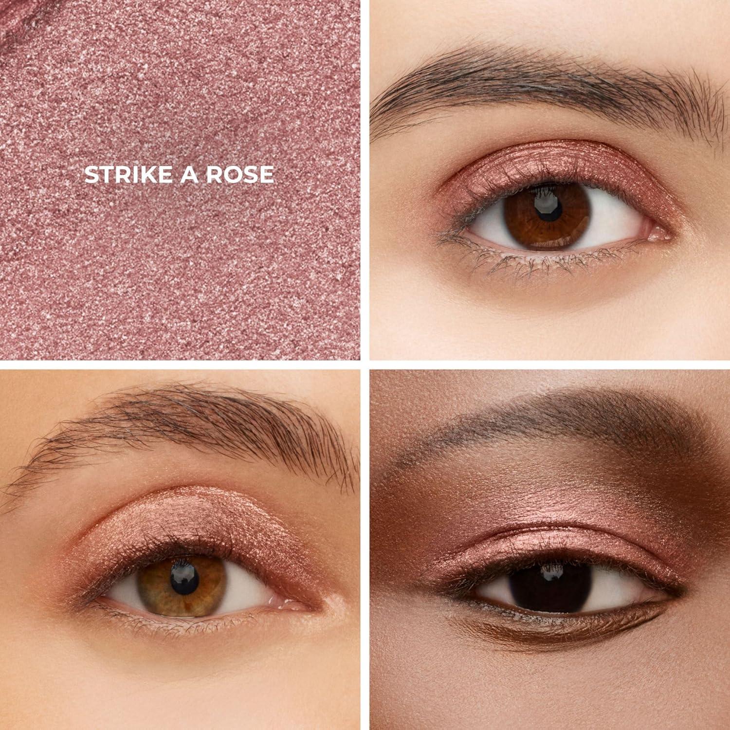 imageLaura Mercier Caviar Stick Cream Eyeshadow Shimmer and Matte Finishes 24HR Wear Long Lasting Rich Color Easily Blendable and Buildable Waterproof Hyaluronic Acid InfusedShimmer Strike a Rose  Roseglow shimmering terracotta