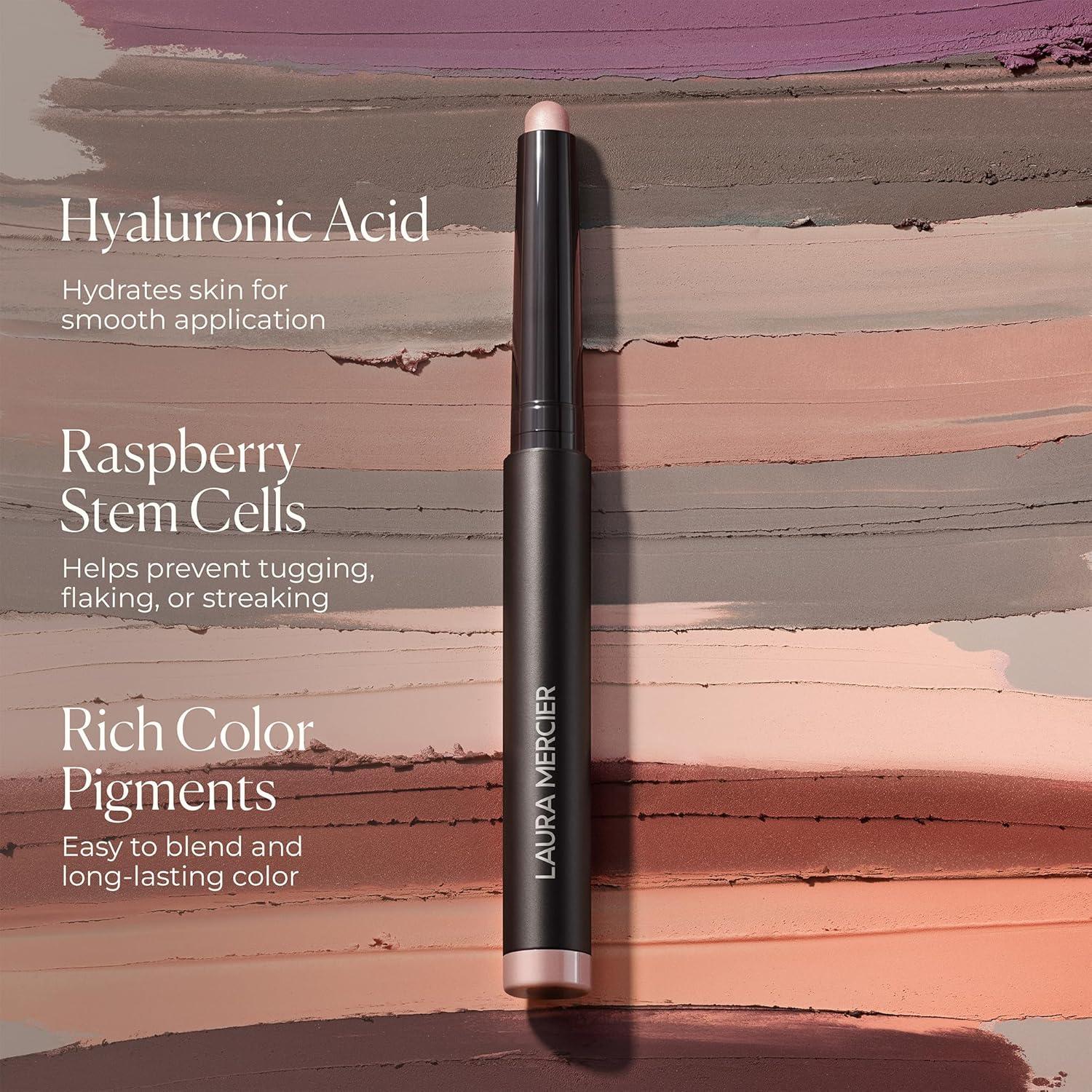 imageLaura Mercier Caviar Stick Cream Eyeshadow Shimmer and Matte Finishes 24HR Wear Long Lasting Rich Color Easily Blendable and Buildable Waterproof Hyaluronic Acid InfusedMatte Au Naturel  Neutral Beige