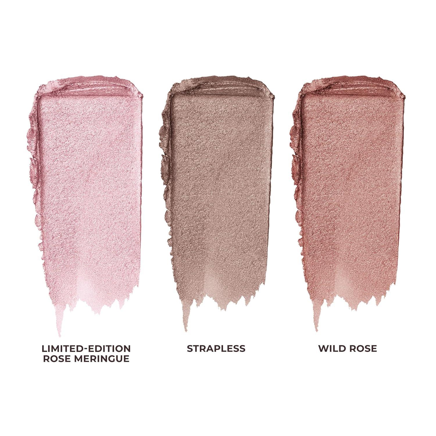 imageLaura Mercier Caviar Stick Cream Eyeshadow Shimmer and Matte Finishes 24HR Wear Long Lasting Rich Color Easily Blendable and Buildable Waterproof Hyaluronic Acid InfusedStrapless  Wild Rose and Rose Meringue