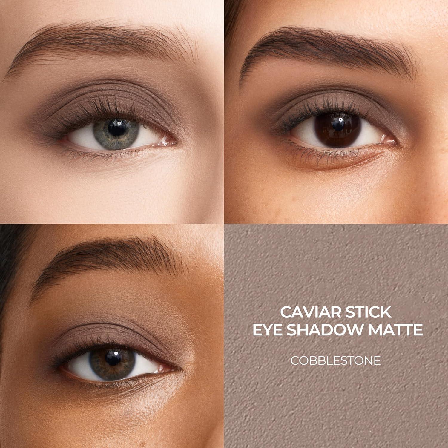 imageLaura Mercier Caviar Stick Cream Eyeshadow Shimmer and Matte Finishes 24HR Wear Long Lasting Rich Color Easily Blendable and Buildable Waterproof Hyaluronic Acid InfusedMatte Cobblestone  Taupe