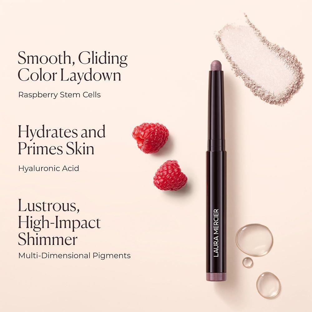 imageLaura Mercier Caviar Stick Cream Eyeshadow Shimmer and Matte Finishes 24HR Wear Long Lasting Rich Color Easily Blendable and Buildable Waterproof Hyaluronic Acid InfusedAmethyst