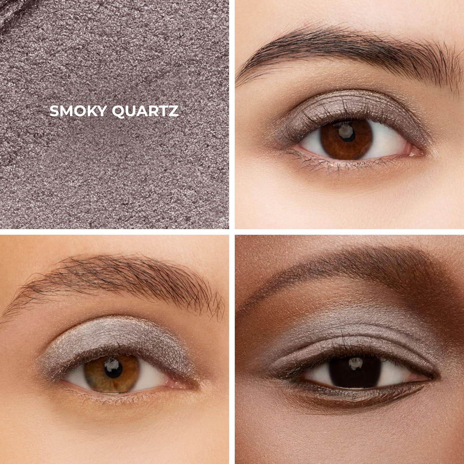 imageLaura Mercier Caviar Stick Cream Eyeshadow Shimmer and Matte Finishes 24HR Wear Long Lasting Rich Color Easily Blendable and Buildable Waterproof Hyaluronic Acid InfusedShimmer Smoky Quartz  Shimmering medium grey brown