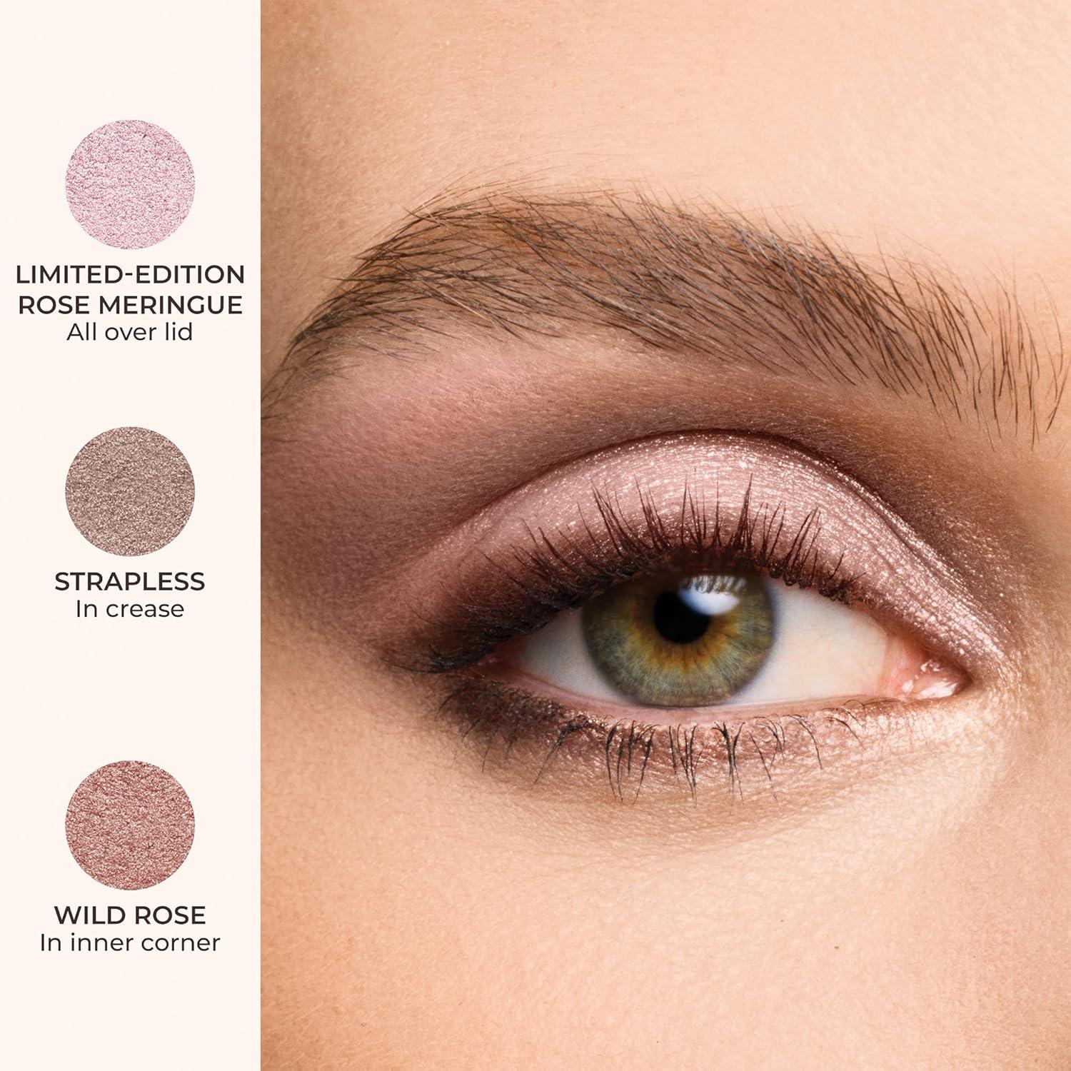 imageLaura Mercier Caviar Stick Cream Eyeshadow Shimmer and Matte Finishes 24HR Wear Long Lasting Rich Color Easily Blendable and Buildable Waterproof Hyaluronic Acid InfusedStrapless  Wild Rose and Rose Meringue