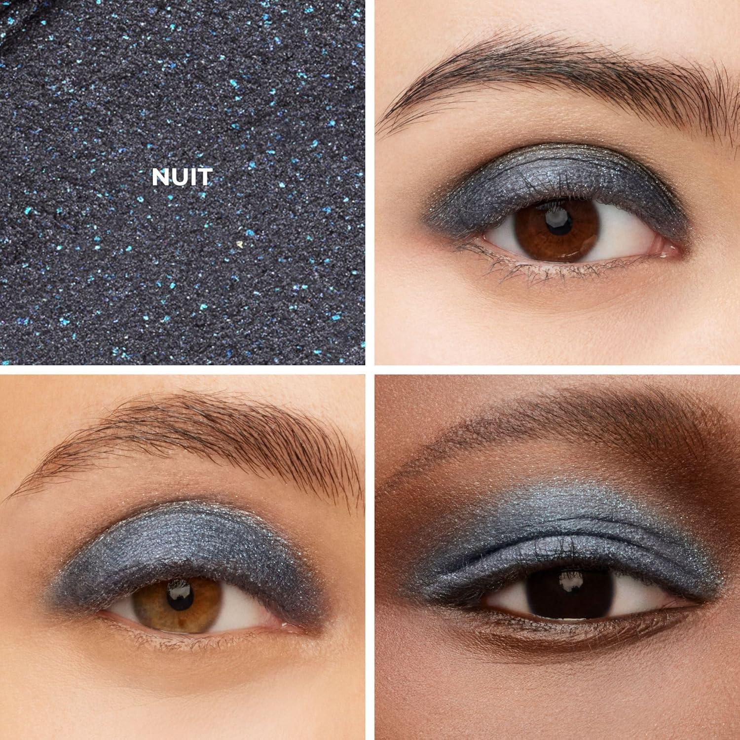 imageLaura Mercier Caviar Stick Cream Eyeshadow Shimmer and Matte Finishes 24HR Wear Long Lasting Rich Color Easily Blendable and Buildable Waterproof Hyaluronic Acid InfusedShimmer Nuit  Shimmering dark blue gray