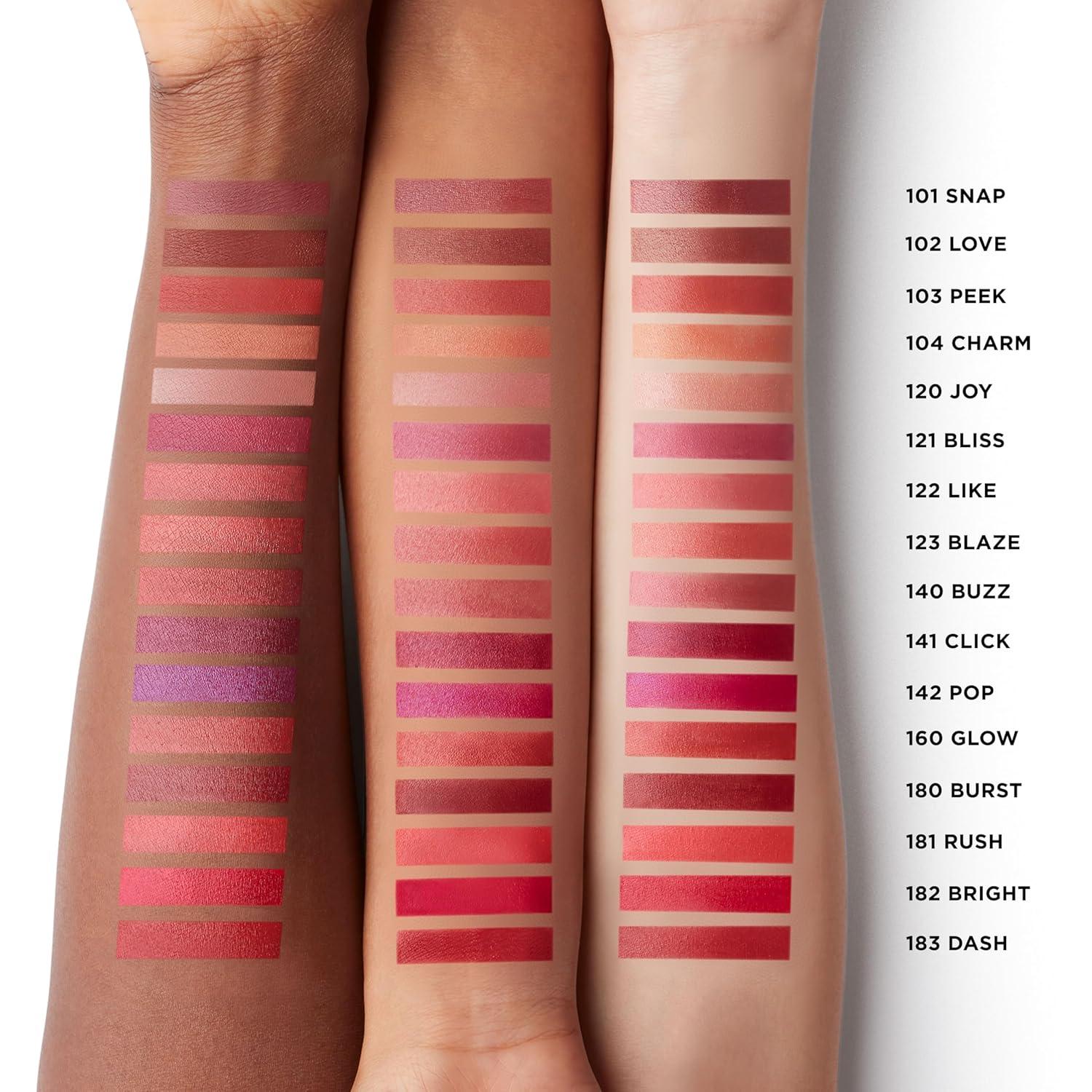 imageLaura Mercier High Vibe Lip Color 6HR Long Lasting Lipstick Lightweight and Comfortable Smooth Wear NonDrying Hydrating Luminous Shine160 Glow  Mid Tone Coral
