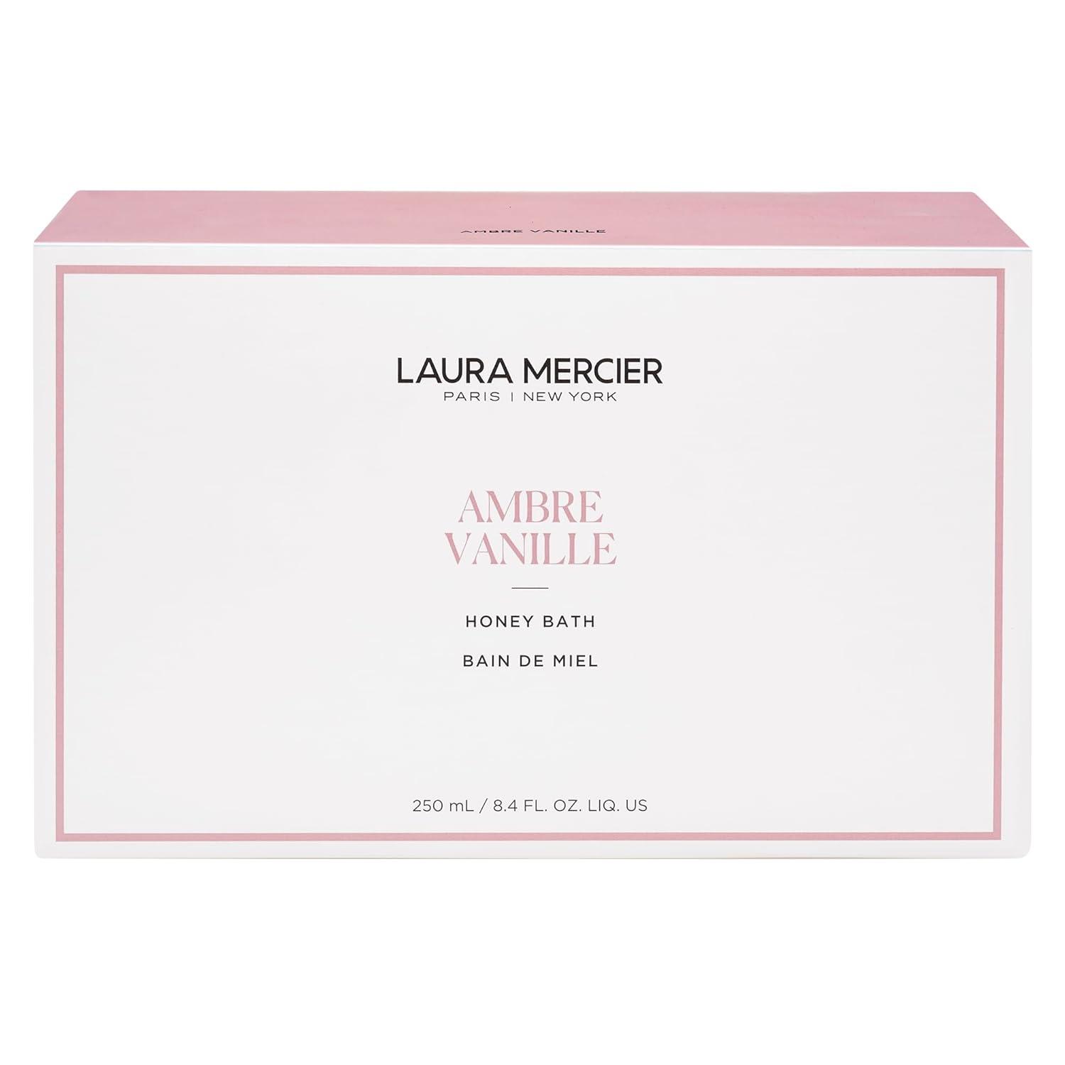 imageLaura Mercier Honey Bath Gel Foaming Bubble Bath LongLasting Hydration Helps Maintain Skins Moisture Provides Visible Radiance Suitable for All Skin TypesAmbre Vanille