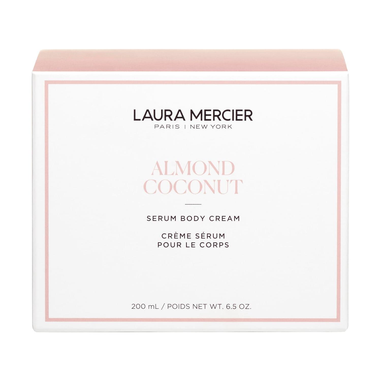 imageLaura Mercier Serum Body Cream Moisturizing SerumInfused 48HR Hydration Improves Skin Barrier Soothes Dry Skin Shea Butter and Squalane Intensely Nourishes Bath ampamp Body Set Holiday Gift SetAlmond Coconut