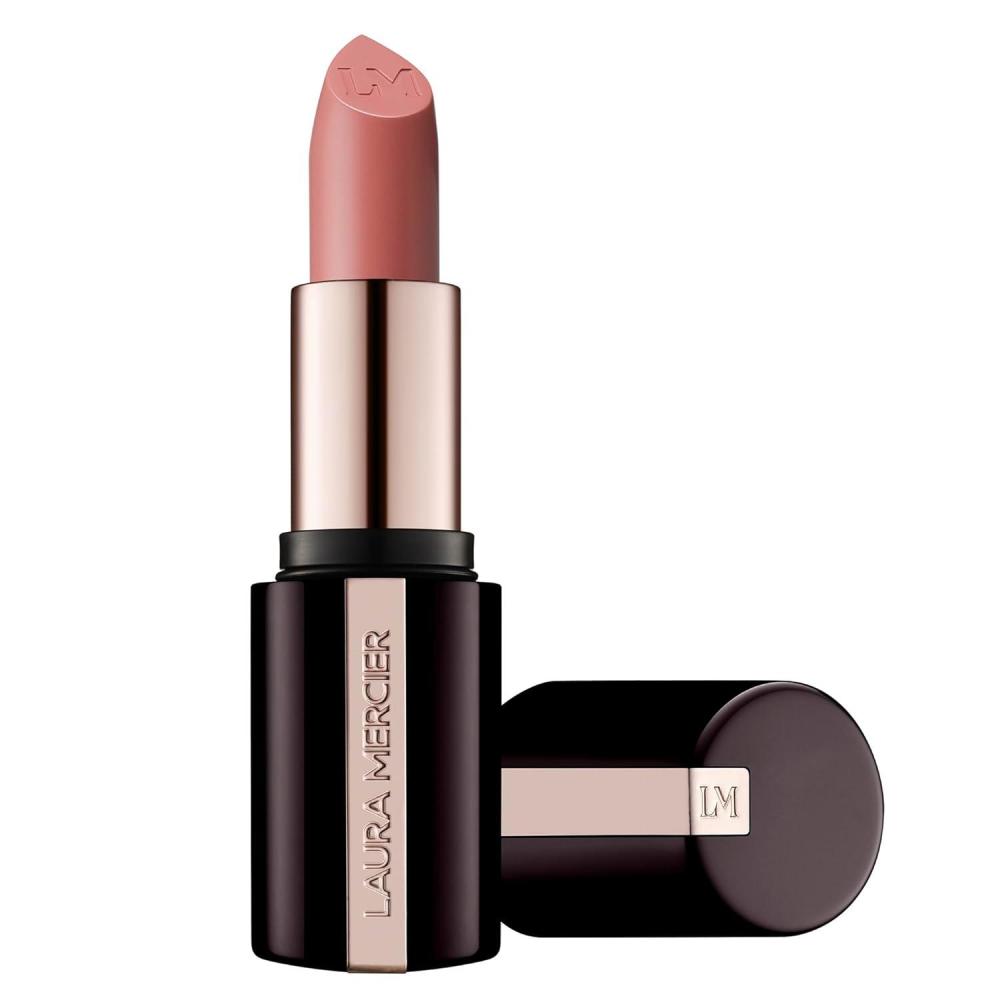 imageLaura Mercier Caviar Hydra Crme Lipstick 16HR Hydration and Lip Barrier Repair All Day Wear Plumping Smudge ampamp Fadeproof Creamy Satin Finish Infused with Hyaluronic Acid123 Fifth Ave  Nude Pink