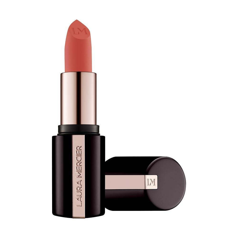 imageLaura Mercier Caviar Smoothing Matte Lipstick 16HR Hydration Long Lasting Wear High Impact Color Smudge ampamp TransferProof Hyaluronic Acid and Vitamin E Infused888 Coral Velour