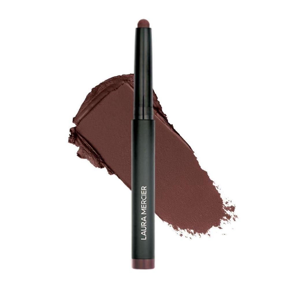 imageLaura Mercier Caviar Stick Cream Eyeshadow Shimmer and Matte Finishes 24HR Wear Long Lasting Rich Color Easily Blendable and Buildable Waterproof Hyaluronic Acid InfusedMatte Dark Cacao  Dark Red Brown