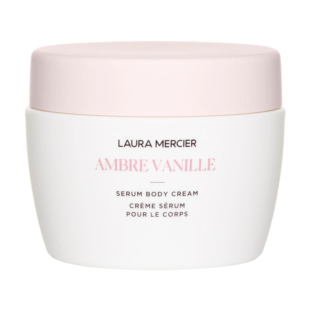 imageLaura Mercier Serum Body Cream Moisturizing SerumInfused 48HR Hydration Improves Skin Barrier Soothes Dry Skin Shea Butter and Squalane Intensely Nourishes Bath ampamp Body Set Holiday Gift SetAmbre Vanille