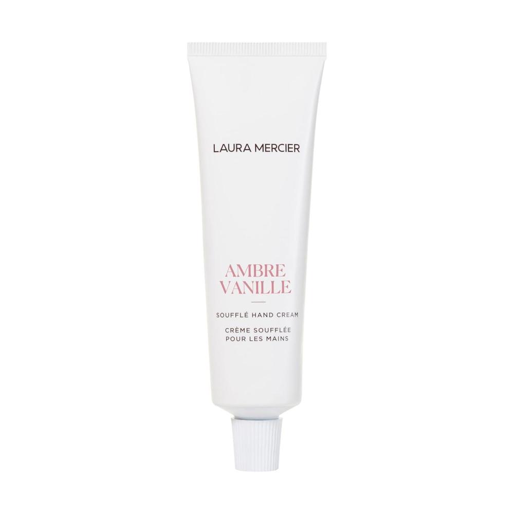 imageLaura Mercier Souffl Hand Cream 24HR Hydration Nourishes and Repairs Instantly Moisturizes and Improves Skin Texture Infused with Shea Mango and Cocoa Butters Holiday GiftAmbre Vanille