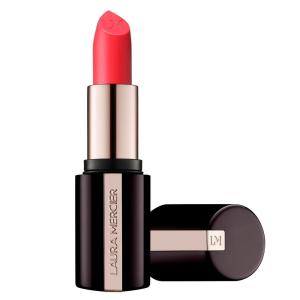 Laura Mercier Caviar Hydra Crème Lipstick, 16HR Hydration and Lip Barrier Repair, All Day Wear, Plumping, Smudge- & Fade-proof, Creamy Satin Finish, Infused with Hyaluronic Acid(816 Bleecker Street – Bright Coral Pink)