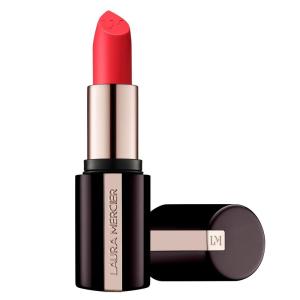 Laura Mercier Caviar Hydra Crème Lipstick, 16HR Hydration and Lip Barrier Repair, All Day Wear, Plumping, Smudge- & Fade-proof, Creamy Satin Finish, Infused with Hyaluronic Acid(518 Broadway – Warm Red)