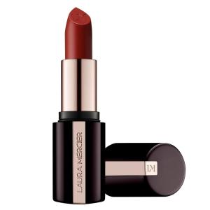 Laura Mercier Caviar Hydra Crème Lipstick, 16HR Hydration and Lip Barrier Repair, All Day Wear, Plumping, Smudge- & Fade-proof, Creamy Satin Finish, Infused with Hyaluronic Acid(579 Prince Street – Brick Red)