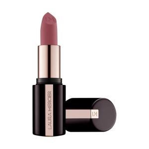 Laura Mercier Caviar Smoothing Matte Lipstick, 16HR Hydration, Long Lasting Wear, High Impact Color, Smudge- & Transfer-Proof, Hyaluronic Acid and Vitamin E Infused(750 Mauve Charmeuse – Mid-Tone Mauve Pink)