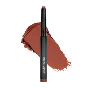 Laura Mercier Caviar Stick Cream Eyeshadow: Shimmer and Matte Finishes, 24HR Wear, Long Lasting, Rich Color, Easily Blendable and Buildable, Waterproof, Hyaluronic Acid Infused(Matte Brick – Chestnut Brown)