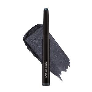 Laura Mercier Caviar Stick Cream Eyeshadow: Shimmer and Matte Finishes, 24HR Wear, Long Lasting, Rich Color, Easily Blendable and Buildable, Waterproof, Hyaluronic Acid Infused(Shimmer Nuit – Shimmering dark blue gray)